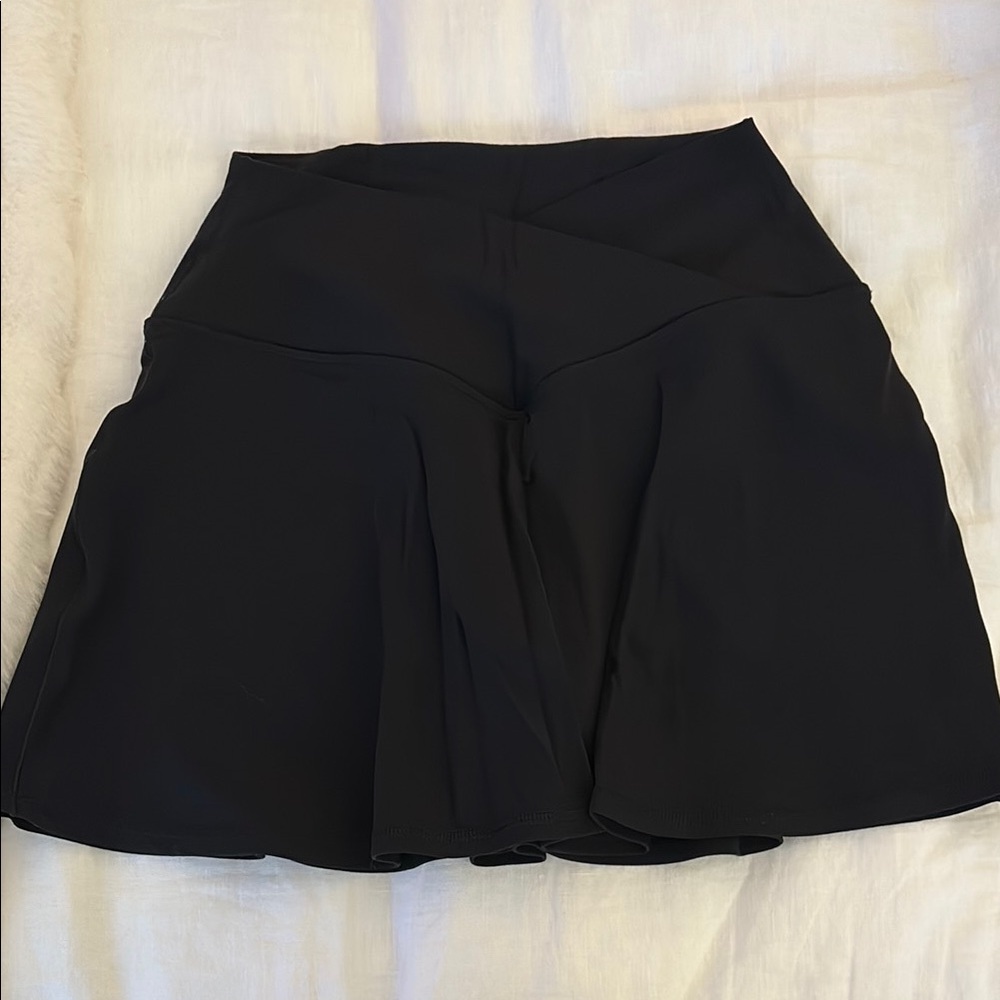 Aerie Crossover Women's Black Skort